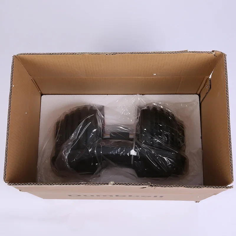 Adjustable Dumbbell Set 52.5lb /24kg Workout Weight Lifting Muscle Exercise Gym Home Fitness Equipment With Rack